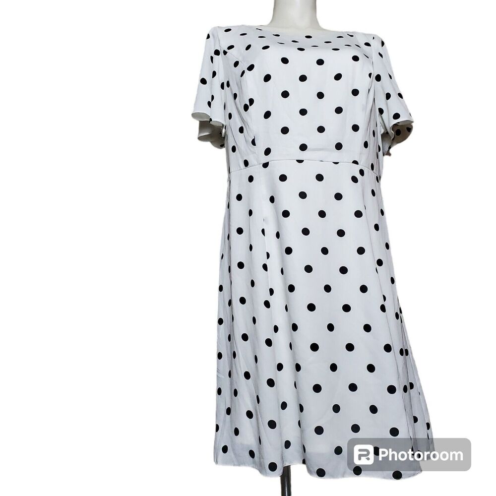 Lane Bryant Polka Dot Dress Size 22